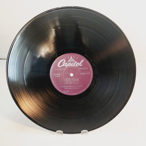 Bob Seger & The Silver Bullet Band ~ 'Live' Bullet (Vinyl LP, 1976) gatefold - Picture 4 of 7